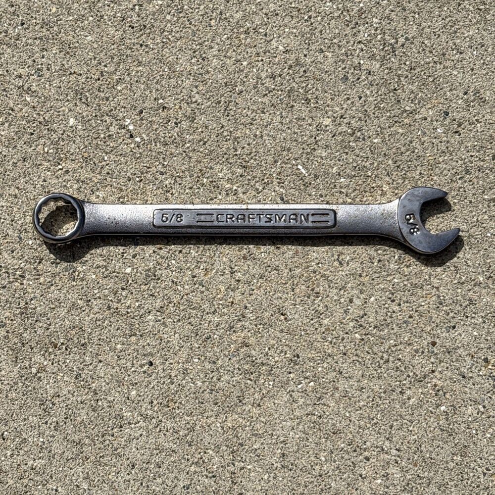 Craftsman 5/8” Inch Combination Wrench SAE Vintage VA 44697 USA